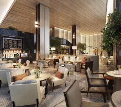 Lodha Worli - Commercial Property in Mumbai with Café