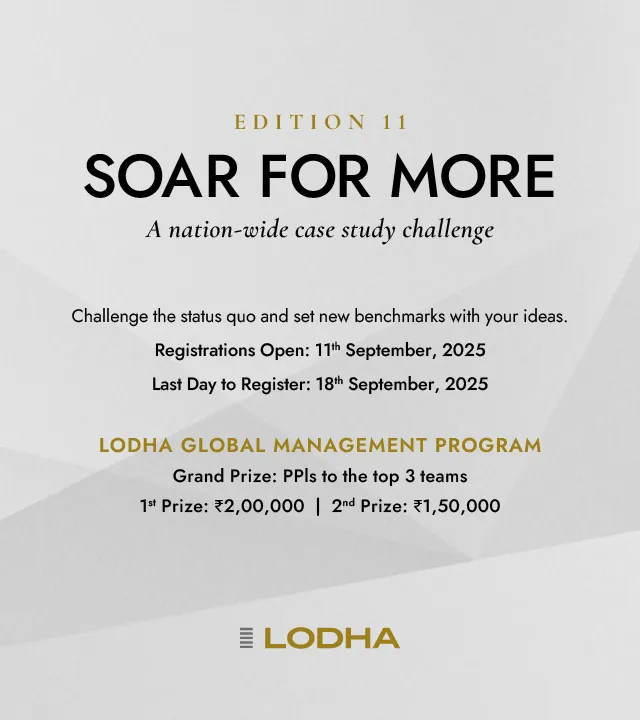 Lodha Soar For More nationwide case study challenge